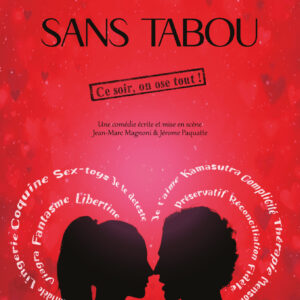 Affiche du spectacle "Un couple sans tabou".